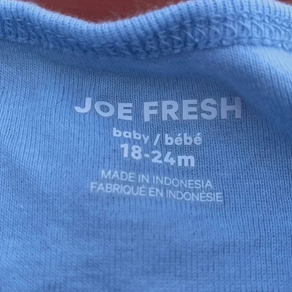 Five for 25 Joe Fresh 100%  cotton onesie with Daisy pattern - Picture 3 of 3